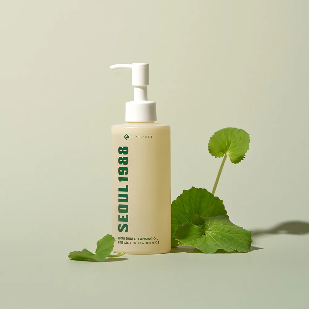 Seoul 1988 Cleansing Oil: Pine Cica 1% + Probiotics  200ml - image 2