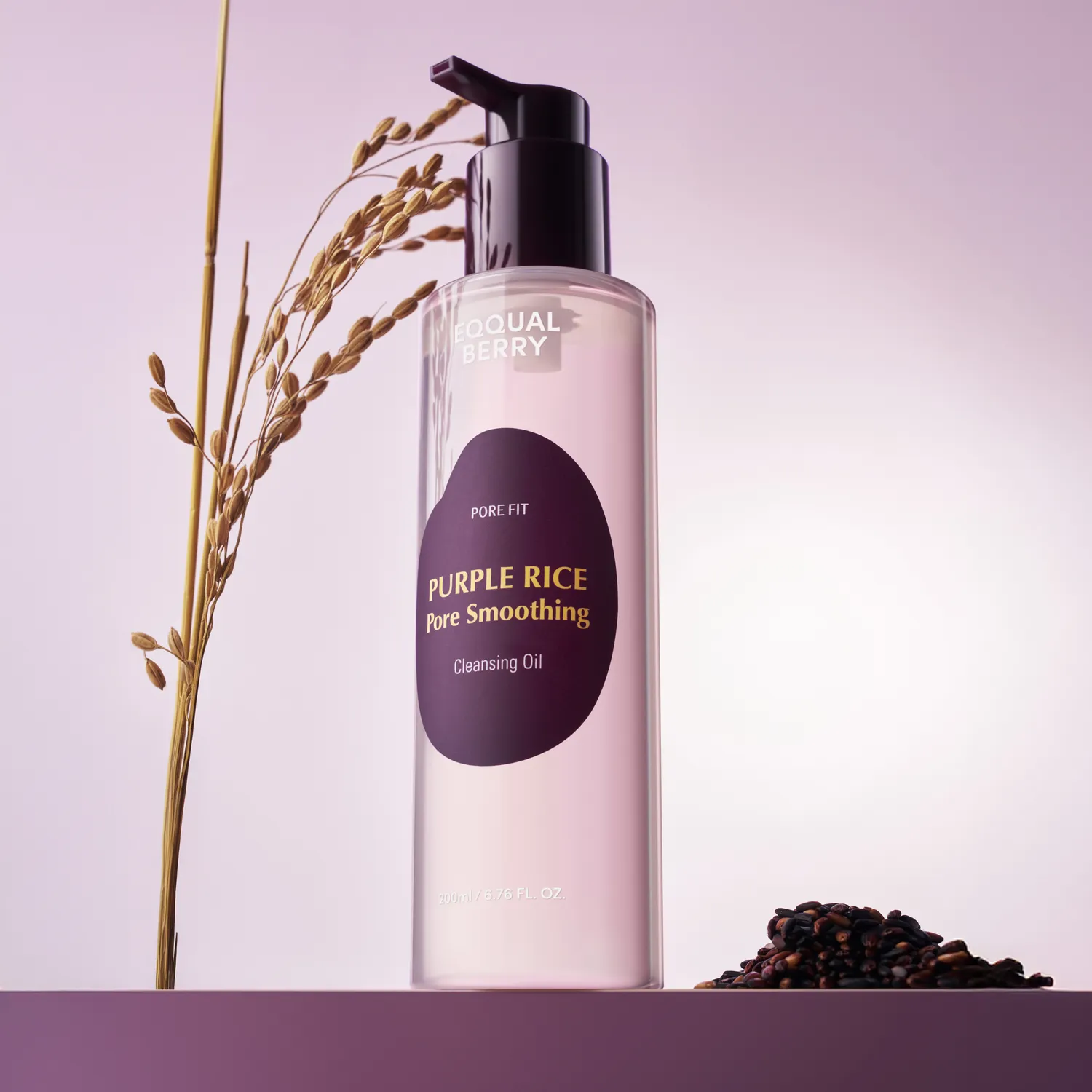 Purple Rice Pore Smoothing Cleansing Oil 200ml - image 4
