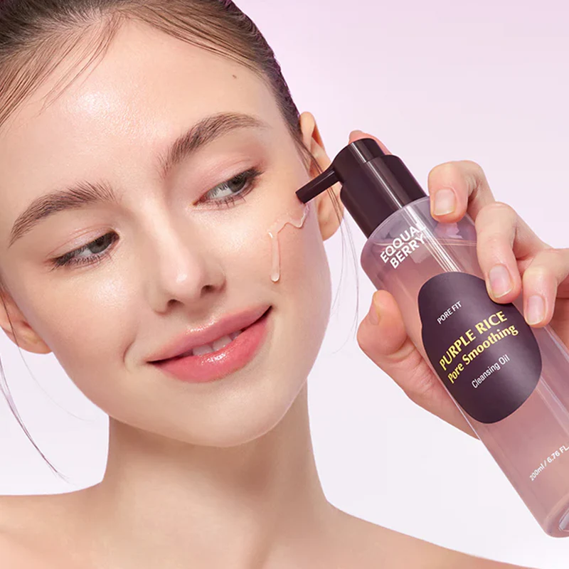 Purple Rice Pore Smoothing Cleansing Oil 200ml - image 2